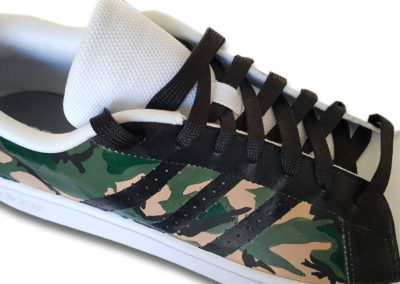 Sneakers custom camouflage